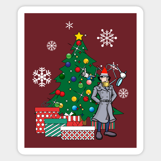 Inspector Gadget Around The Christmas Tree Sticker by Nova5